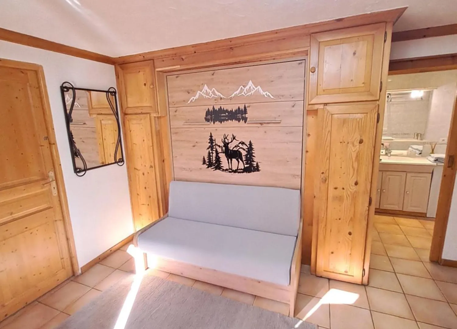 Apartment A4 Km De Megeve Tres Joli Studio Avec Jacuzzi ,Vue Sur Les Montagnes Au Calme Praz-sur-Arly